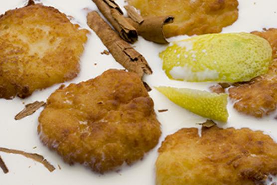 Albóndigas de leche.