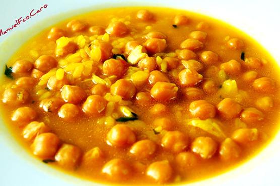 Garbanzos como Conejo