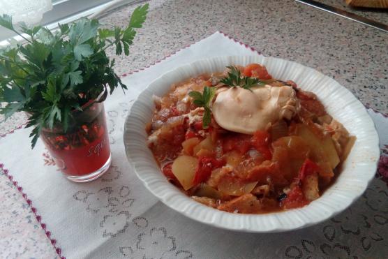 Gazpacho caliente